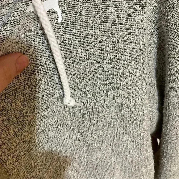 Pink Victoria Secret pullover hoodie grey size xs - Picture 5 of 10